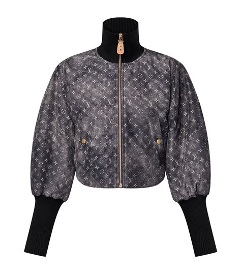 louis vuitton holographic jacket|Monogram Cloud Bomber Jacket .